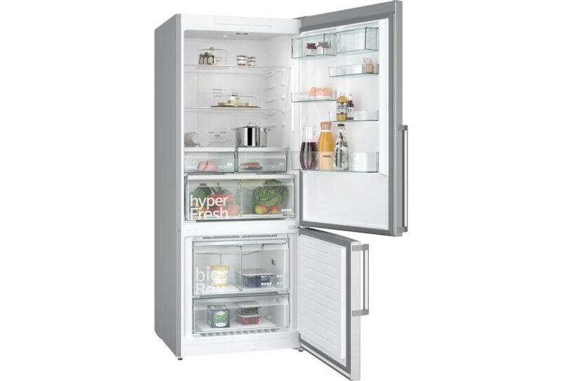 Siemens iQ500 Alttan Donduruculu Buzdolabı 186 x 75 cm Kolay temizlenebilir Inox