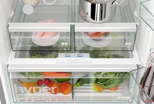 Siemens iQ300 Alttan Donduruculu Buzdolabı 186 x 75 cm Kolay temizlenebilir Inox