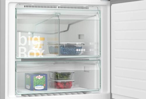 Siemens iQ300 Alttan Donduruculu Buzdolabı 186 x 75 cm Kolay temizlenebilir Inox