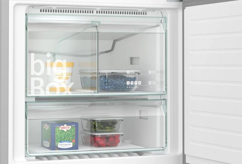 Siemens iQ300 Alttan Donduruculu Buzdolabı 186 x 75 cm Kolay temizlenebilir Inox