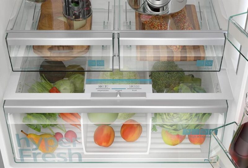 Siemens iQ700 Alttan Donduruculu Buzdolabı 186 x 75 cm Kolay temizlenebilir Inox
