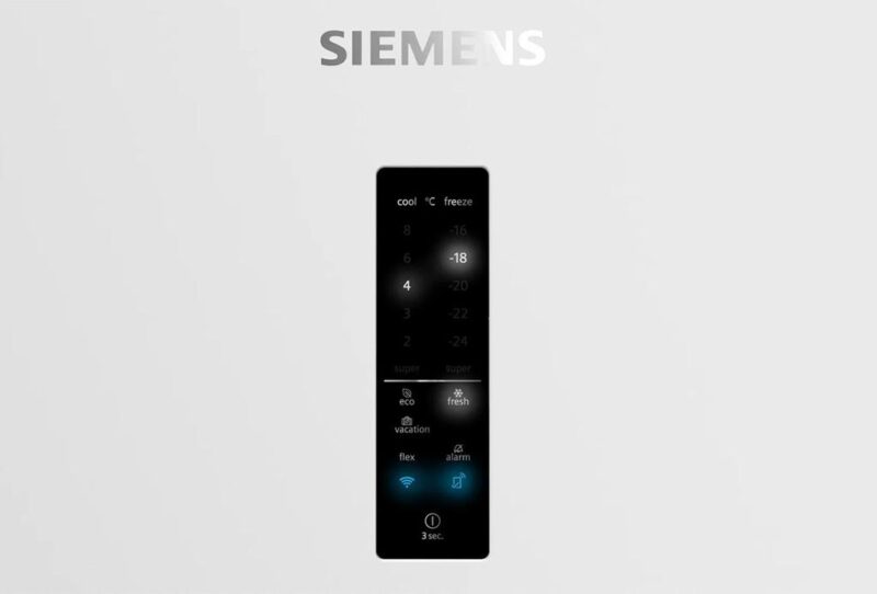 Siemens iQ700 Alttan Donduruculu Buzdolabı 186 x 75 cm Beyaz