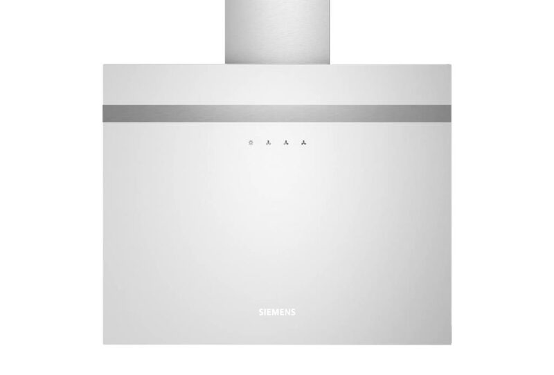 Siemens iQ300 Duvar Tipi Davlumbaz 60 cm Beyaz Cam Yüzey