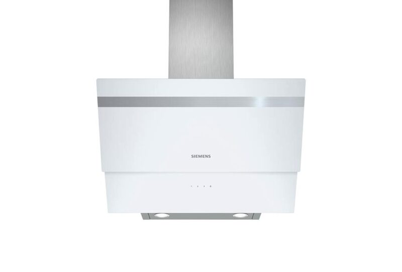 Siemens iQ300 Duvar Tipi Davlumbaz 60 cm Beyaz Cam Yüzey