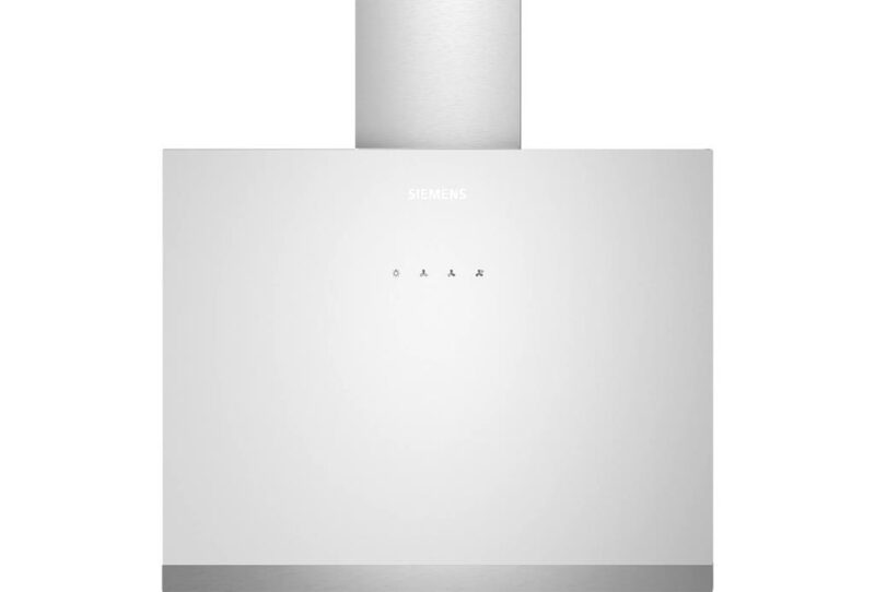 Siemens iQ500 Duvar Tipi Davlumbaz 60 cm Beyaz Cam Yüzey