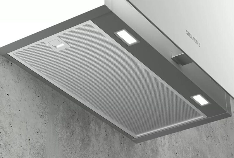 Siemens iQ300 Duvar Tipi Davlumbaz 90 cm Beyaz Cam Yüzey