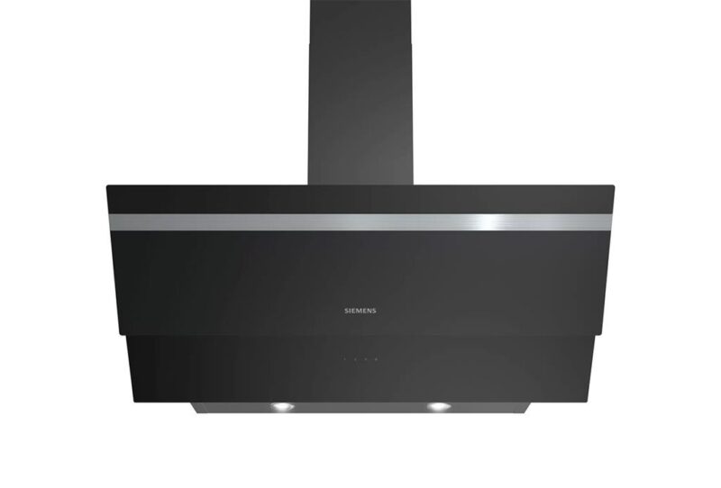 Siemens iQ300 Duvar Tipi Davlumbaz 90 cm Siyah Cam