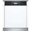 Siemens iQ100 Yarı Ankastre Bulaşık Makinesi 60 cm Siyah