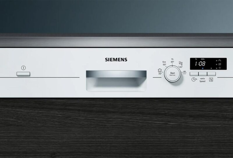 Siemens iQ100 Yarı Ankastre Bulaşık Makinesi 60 cm Beyaz