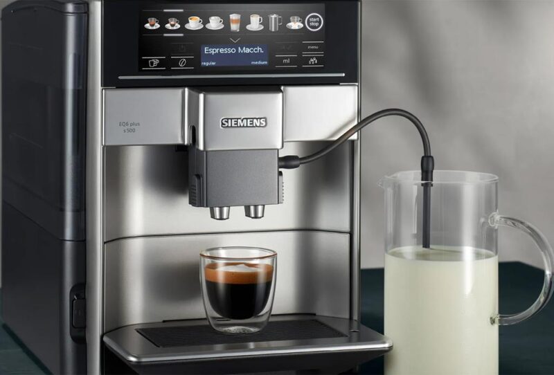 Siemens Tam Otomatik Kahve Makinesi EQ6 plus s500 Morning haze