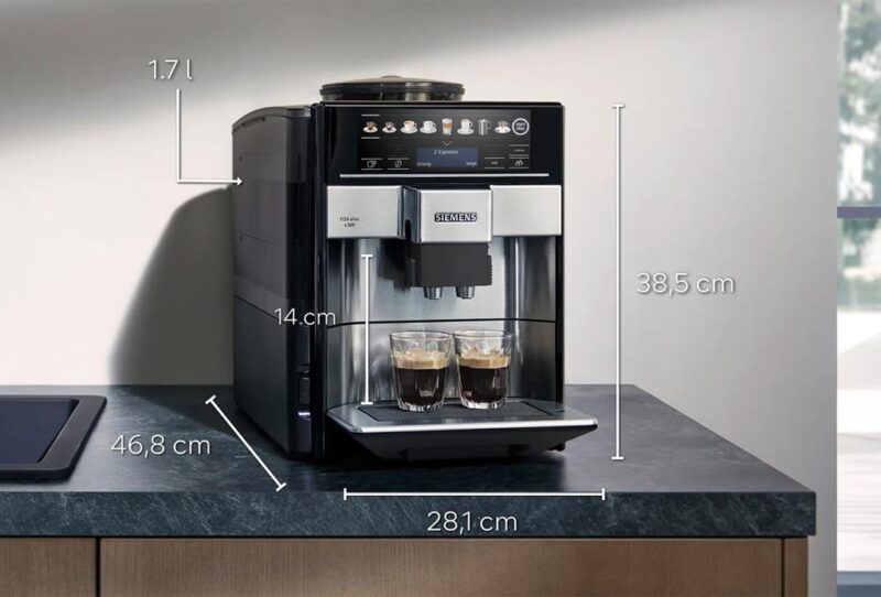 Siemens Tam Otomatik Kahve Makinesi EQ6 plus s500 Morning haze