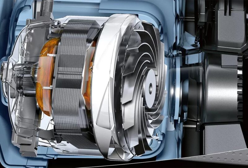 Siemens Toz torbalı Süpürge synchropower Mavi
