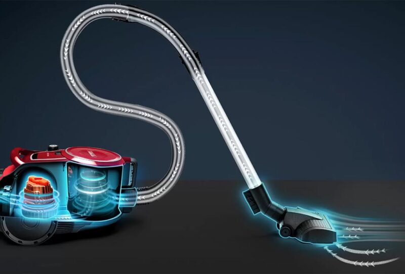 Siemens iQ500 Toz torbasız Süpürge Kırmızı