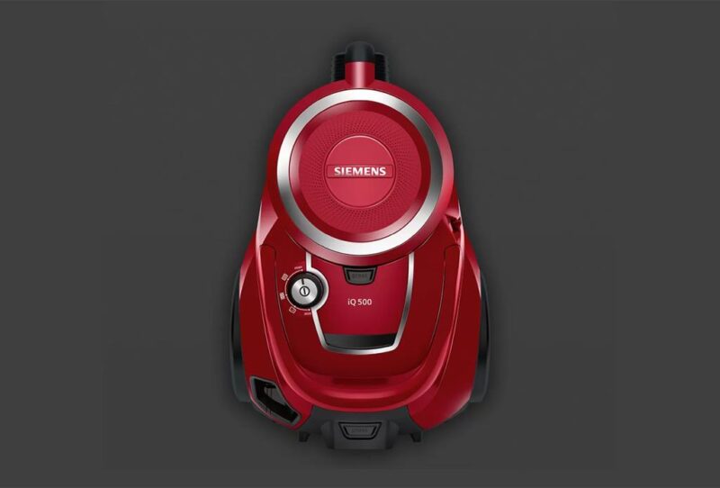 Siemens iQ500 Toz torbasız Süpürge Kırmızı