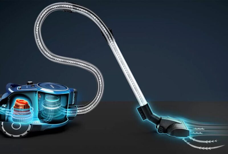 Siemens iQ500 Toz torbasız Süpürge Mavi