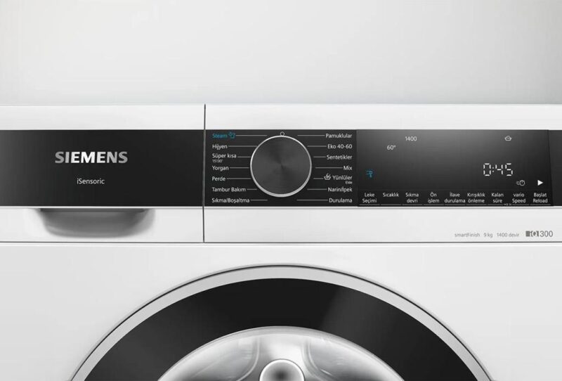 Siemens iQ300 Çamaşır Makinesi 9 kg 1400 dev./dak.