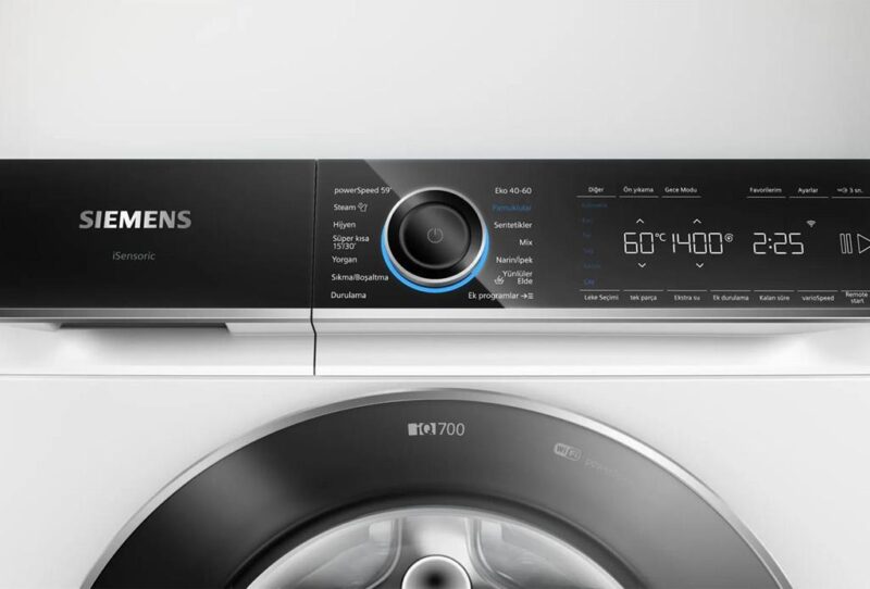 Siemens iQ700 Çamaşır Makinesi 9 kg 1400 dev./dak.