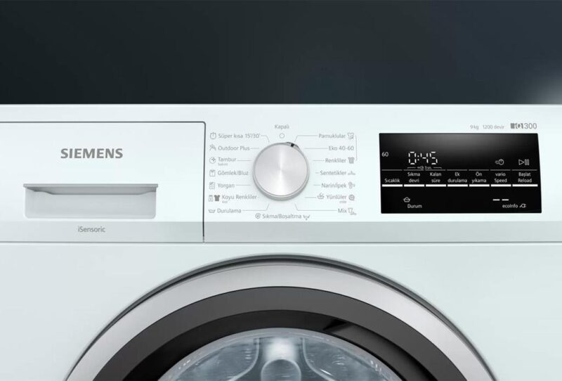 Siemens iQ300 Çamaşır Makinesi 9 kg 1200 dev./dak.