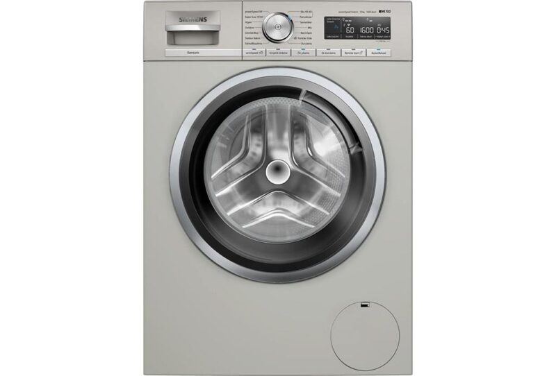 Siemens iQ700 Çamaşır Makinesi 10 kg 1600 dev./dak., Gümüş