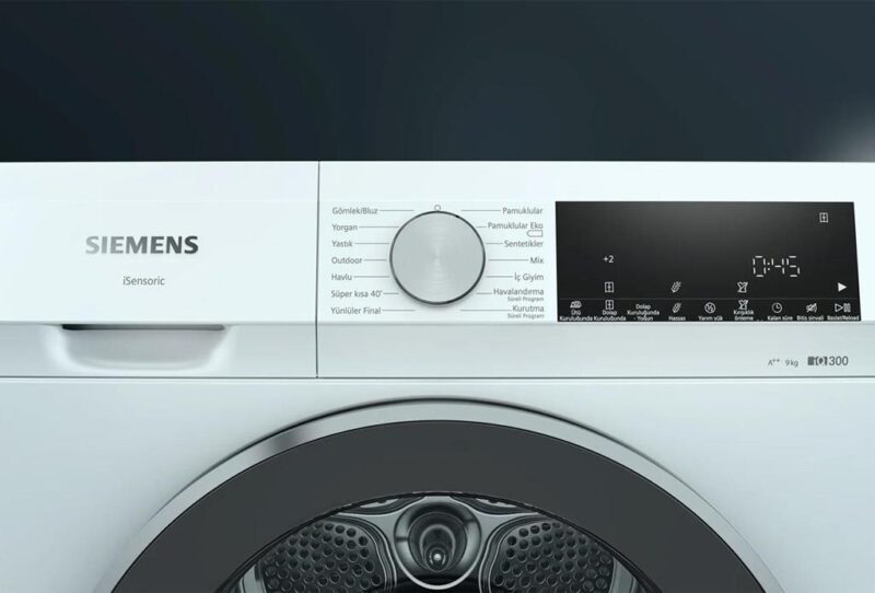 Siemens iQ300 Isı Pompalı Kurutma Makinesi 9 kg