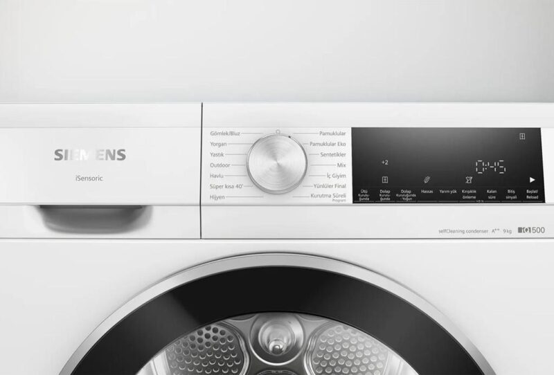 Siemens iQ500 Isı Pompalı Kurutma Makinesi 9 kg