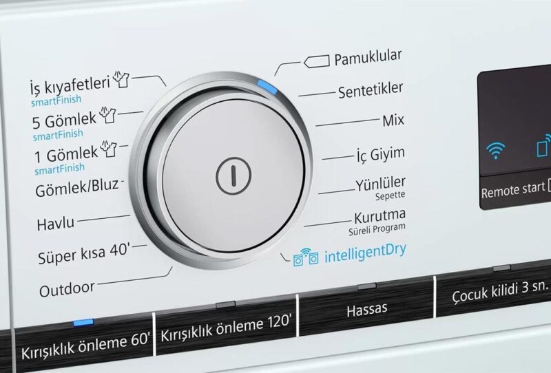 Siemens iQ700 Isı Pompalı Kurutma Makinesi 9 kg