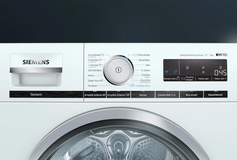Siemens iQ700 Isı Pompalı Kurutma Makinesi 9 kg