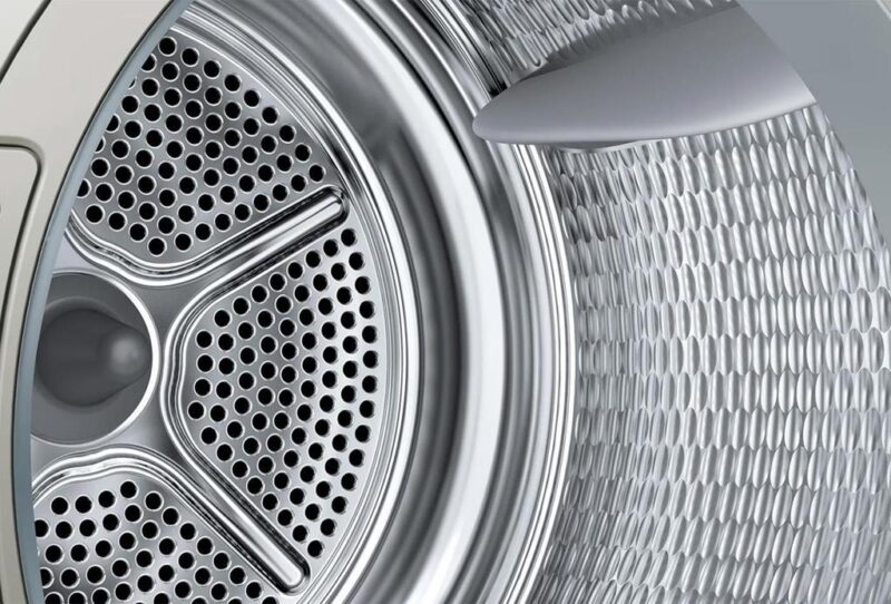 Siemens iQ700 Isı Pompalı Kurutma Makinesi 9 kg Gümüş