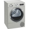 Siemens iQ700 Isı Pompalı Kurutma Makinesi 9 kg Gümüş