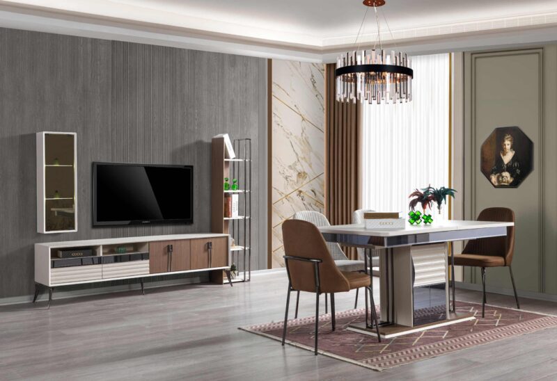 Lecco Yemek Odası Takımı (6 Sandalye)