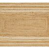 Öğretmenler Halı Echo Jüt 10 Natural White