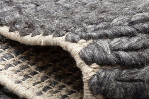 Öğretmenler Halı Jade Basket Weave Antrasit