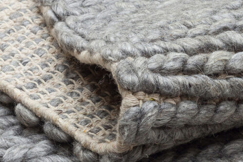 Öğretmenler Halı Jade Basket Weave Gri
