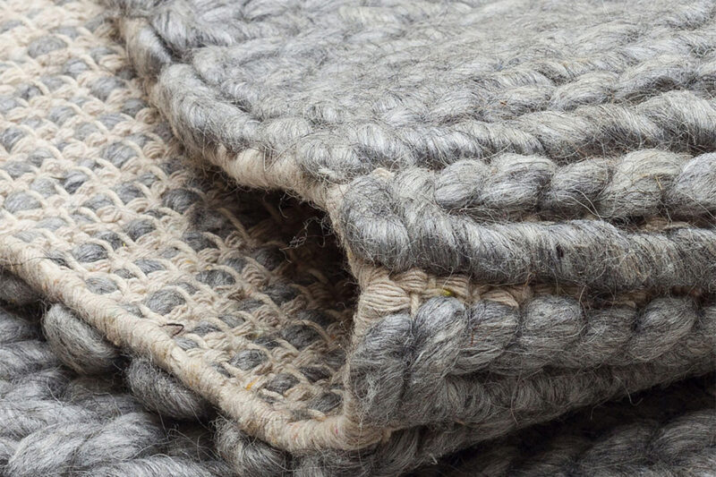 Öğretmenler Halı Jade Basket Weave Gri