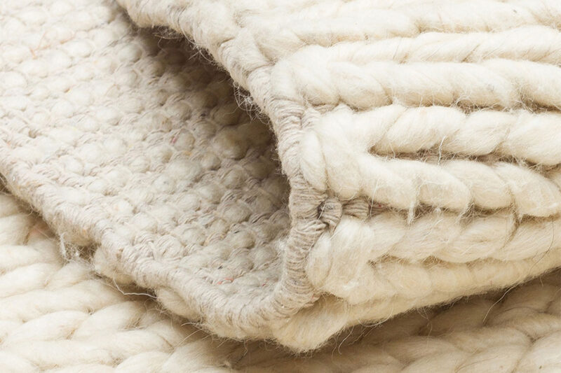 Öğretmenler Halı Jade Basket Weave Krem