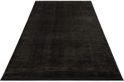 Öğretmenler Halı Velvet Plain Charcoal