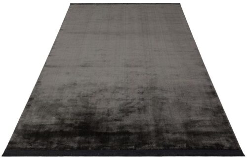 Öğretmenler Halı Velvet Plain Charcoal