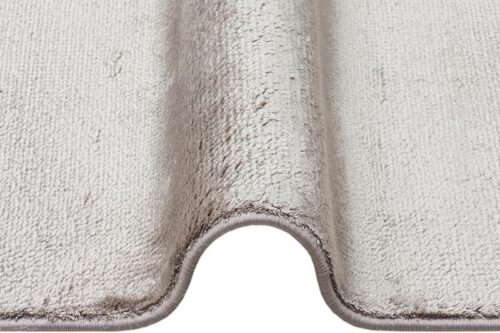 Öğretmenler Halı Velvet Plain Silver