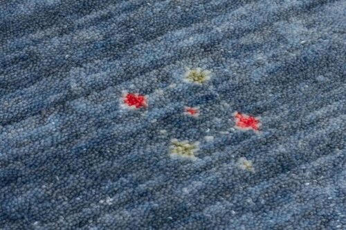 Öğretmenler Halı Zara 06 Yuvarlak Blue