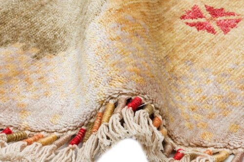 Öğretmenler Halı Zara 07 Yuvarlak Beige Autumn
