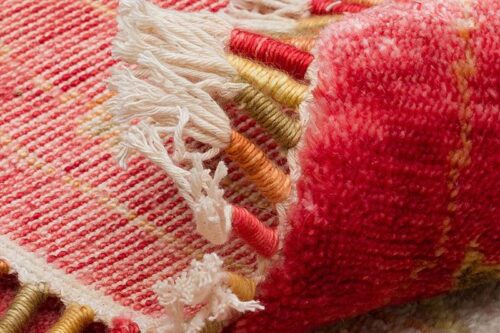 Öğretmenler Halı Zara 08 Red Autumn Yuvarlak