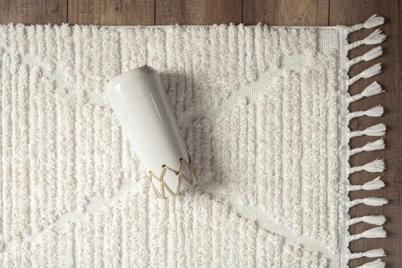 Öğretmenler Halı - EMP Bilbao Bright White Modern İskandinav Krem