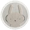 Öğretmenler Halı - EMP Kids Bunny Yuvarlak Tavşan Figürlü Antialerjik Çocuk Odası Halısı