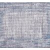 Öğretmenler Halı - EMP Liberty Blue Ash Eskitme Desenli Kaymaz Tabanlı Yıkanabilir Leke Tutmayan Halı