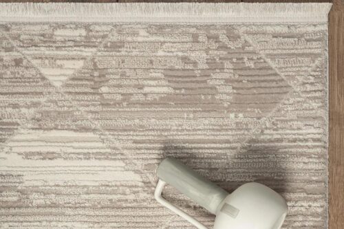 Öğretmenler Halı - EMP Pena Cinder Modern Desenli Kolay Temizlenebilir Akrilik Halı