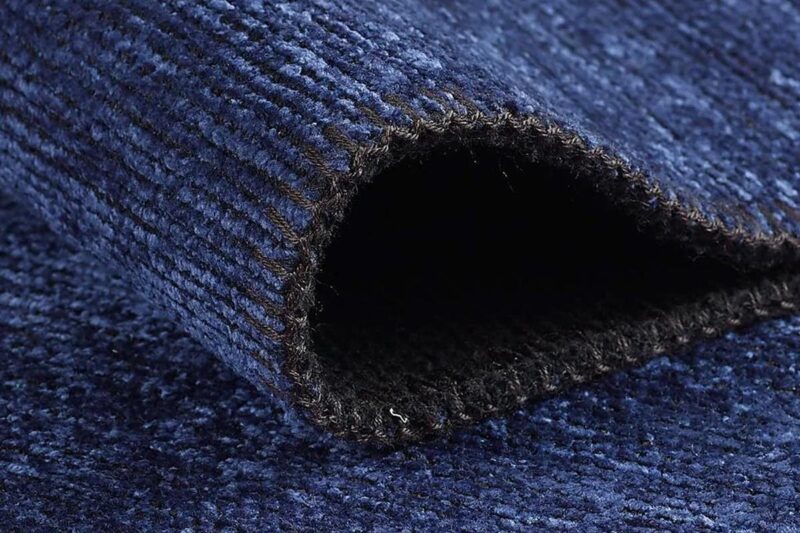 Öğretmenler Halı - EMP Sarah Navy Blue Şönil Toz Vermeyen Halı