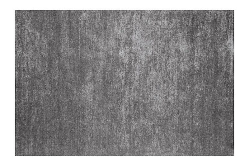 Öğretmenler Halı - EMP Sarah Opal Grey Şönil Toz Vermeyen Gri Kendinden Saçaklı Halı