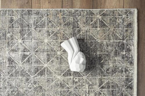 Öğretmenler Halı - EMP Soho Grain Geometrik Desenli Modern Halı