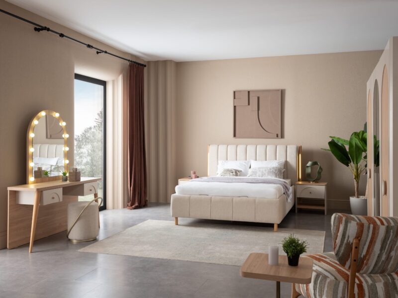 Marbella Yatak Odası Takımı (Bazalı)