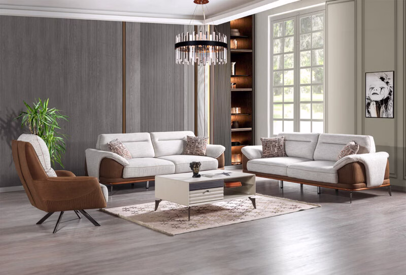 Lecco Maxi Koltuk Takımı (3+3+1+1)